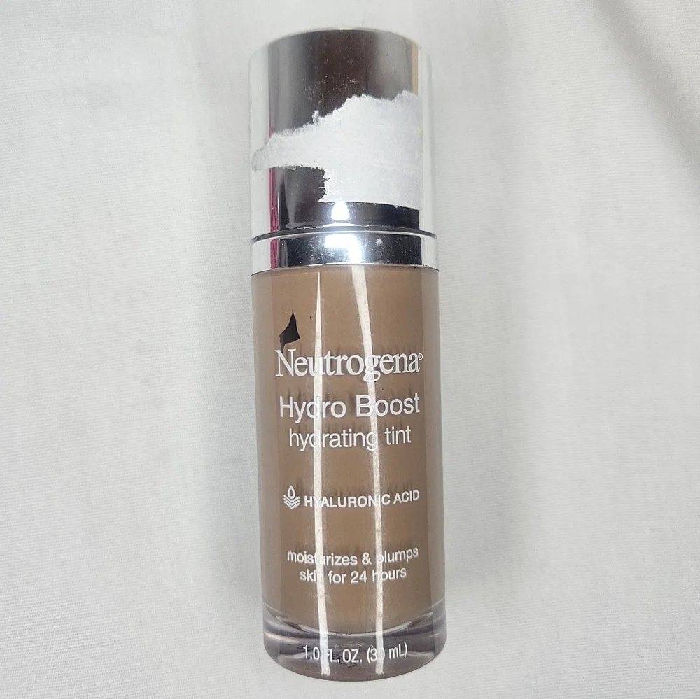 Neutrogena Hydro Boost Hydrating Tint for Dry Skin Cocoa (115) NWT Ret $15